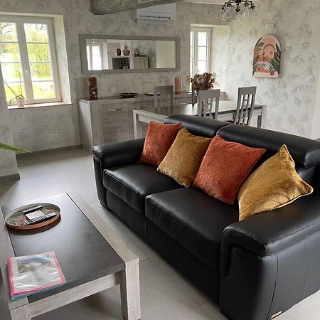 Les Mimosas Villa Gracay Bagian luar foto