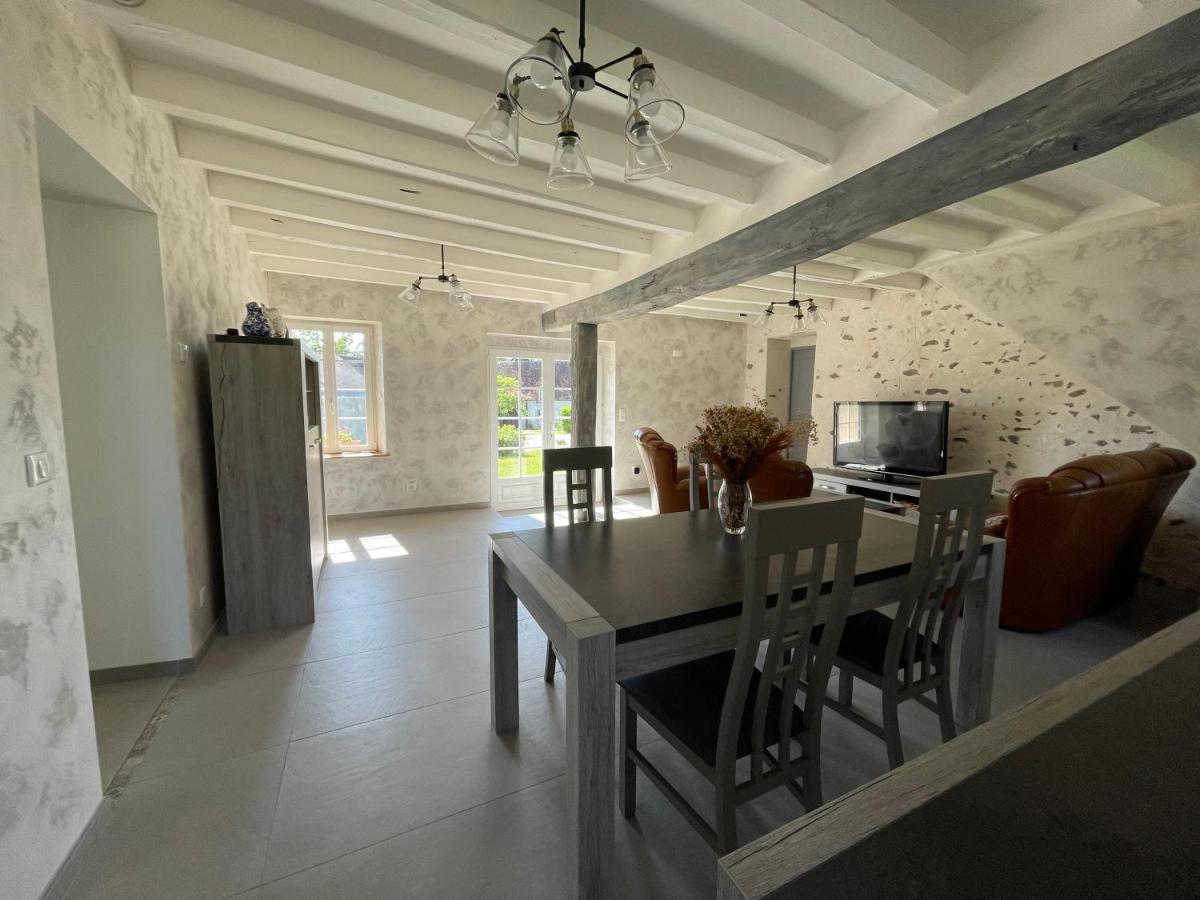 Les Mimosas Villa Gracay Bagian luar foto