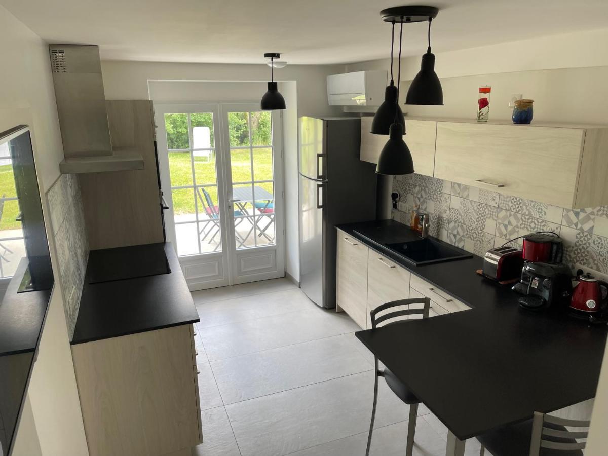 Les Mimosas Villa Gracay Bagian luar foto