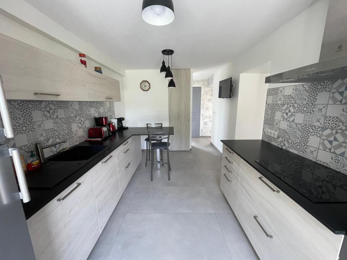 Les Mimosas Villa Gracay Bagian luar foto