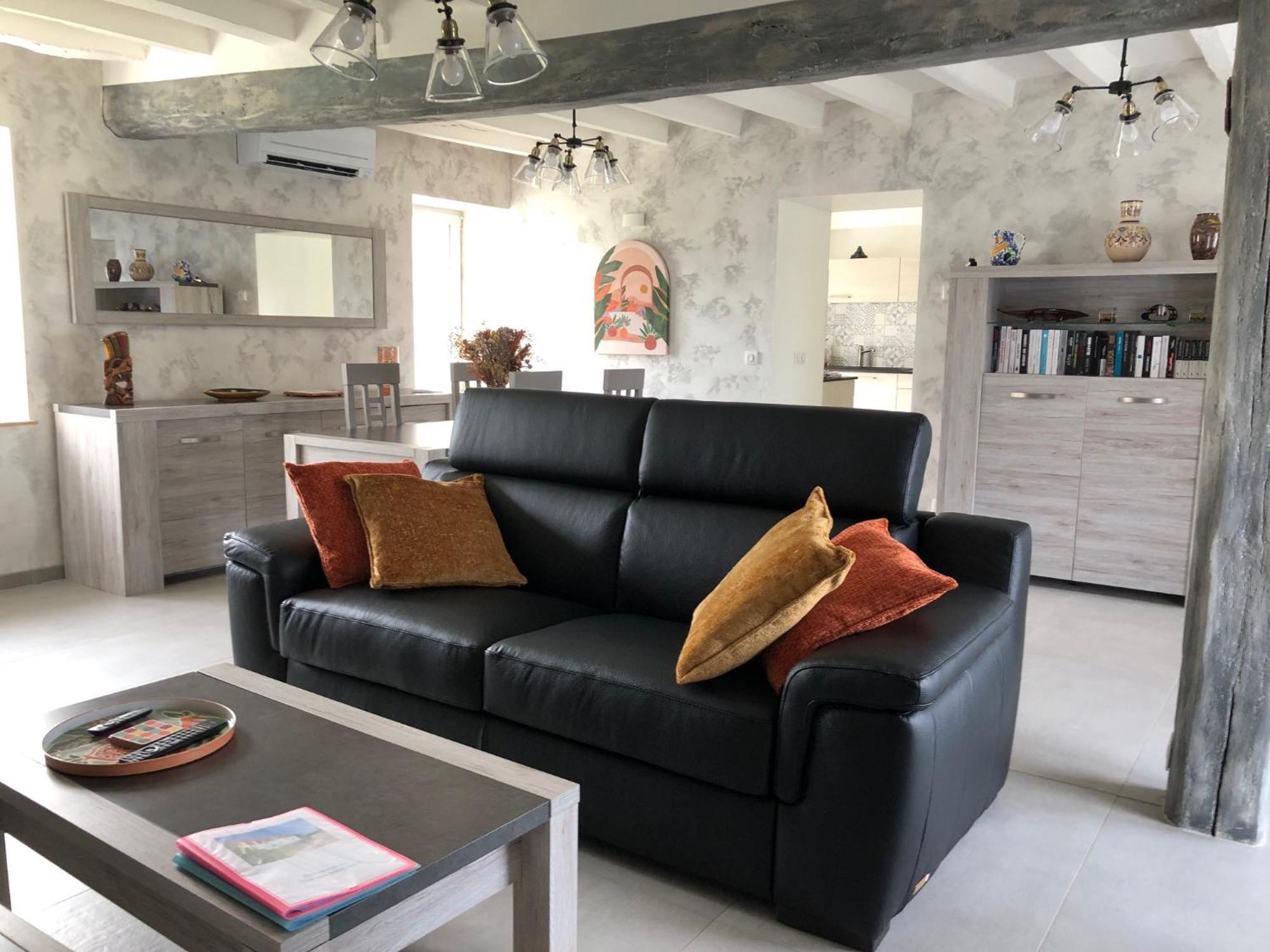 Les Mimosas Villa Gracay Bagian luar foto