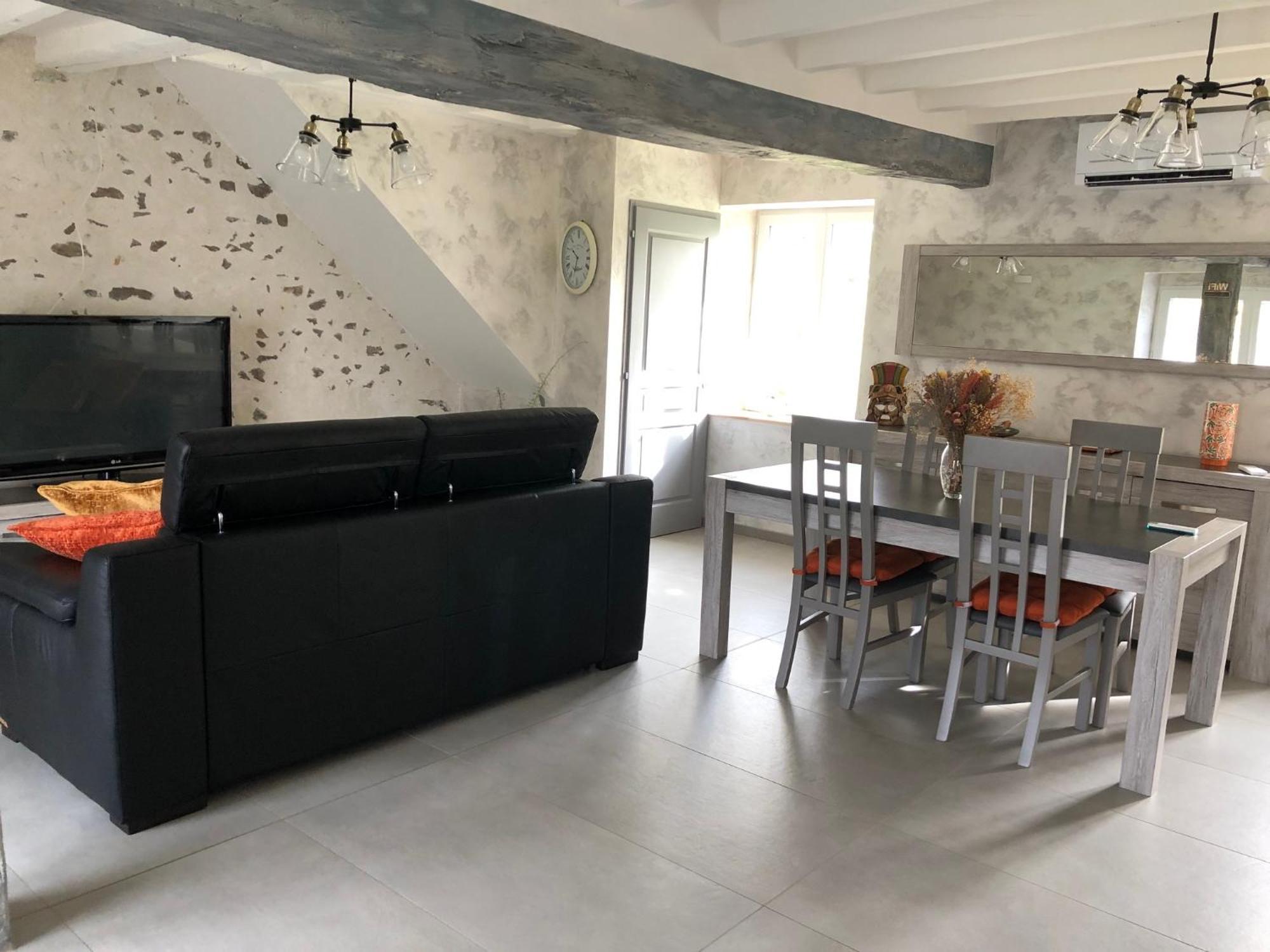 Les Mimosas Villa Gracay Bagian luar foto